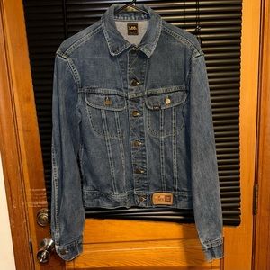 {20} Vintage 60s Lee Denim Trucker Jacket SMALL Terex GM.                      A